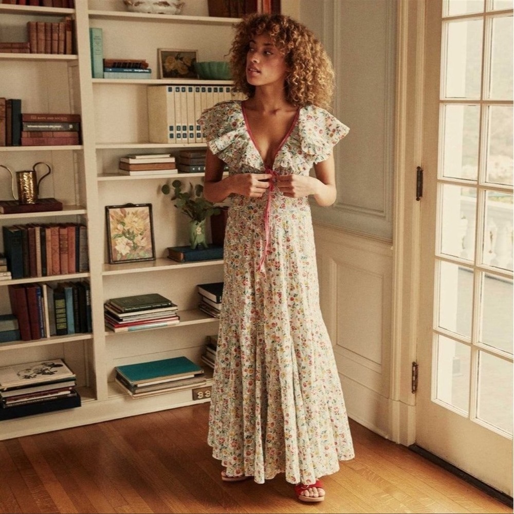 DOEN Audette Dress in Sunrise Blossom Size Large
